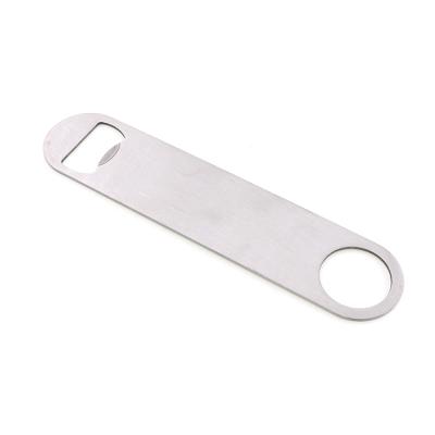 China Stainless Steel metal /wedding favor plain viable empty bottle opener for sale