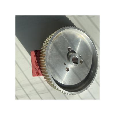 China Advertising Company P0922P0079 Glass Cut Machine Aluminum Synchro Pulley for sale