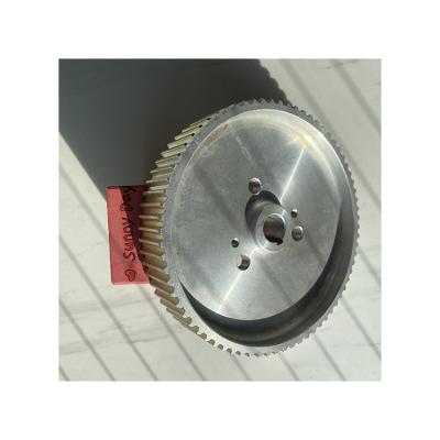 China P0922P0079 Advertising Company Pulleys Cutting Glass Machine Aluminum Synchro Pulley for sale