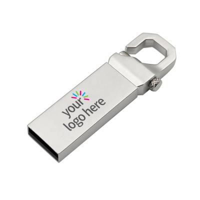 China Advertising YONANSON Free Sample Custom USB Flash Drive Personalized Metal USB Drives for sale