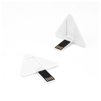 China YONANSON Triangle Card USB Flash Drive 1GB 2GB 4GB Advertising Thumb Drives 8GB 2.0 USB Pen Drive With Company Logo for sale