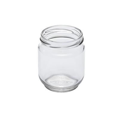 China Fast Shipping 200ml Honey Storage Bottle Jam Jar Glass Bottle Food Industry Sauce Wholesale Empty Food Jar For Food Storage for sale