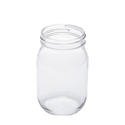 China High Quality Empty Jam Jar 500ml Honey Glass Food Storage Bottle Sauce Food Glass Bottle for sale