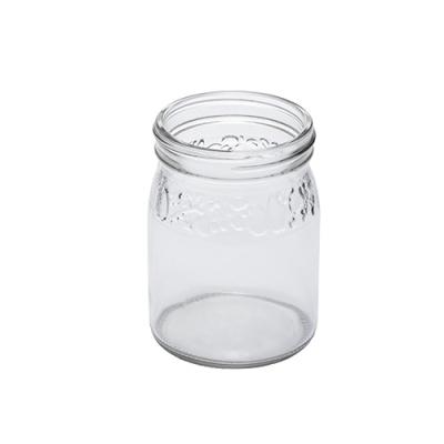 China Juice Rapid Shipping Low Price Jam Jar Glass Food Bottle 210ml Fruit Honey Juice Sauce Glass Bottle for sale