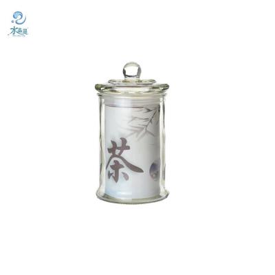 China 750ml 380ml 150ml 920ml Glass Jar Glass Tea Storage Trolley Kitchen Freshness Preservation Low Price Tea Jar Jar for sale