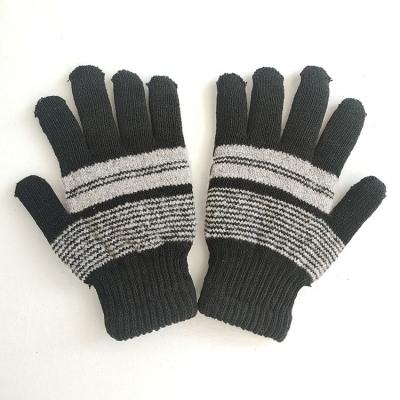 China 2022 Wholesale Winter Gloves Men Unisex Heat Knit Outdoor Cold Proof Warm Acrylic Soft Thick Mittens Gloves for sale