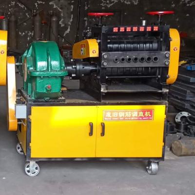 China Hot Selling Flat Hydraulic Building Construction CNC Metal Rod Bar Bending Hoop Straightening Machine zu verkaufen