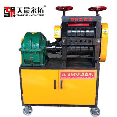 China High Quality Building Construction Iron Waste Used Reinforced Steel Bar Straightening And Deformed Bending Machine en venta