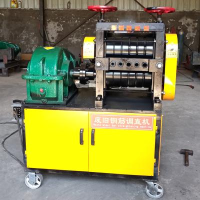 China Automatic Building Construction Metal Ring Copper Bar Steel Coil Straightening Machine for sale