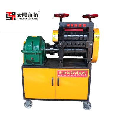 China High Precision Building Construction China Electric Mobile Cold Rolled Ribbed Steel Bending Straightening Machine à venda