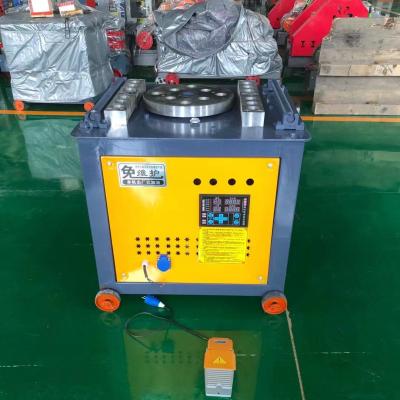 China GW-40 Stainless Steel CNC Bending Metal Deform Single Automatic Stainless Steel Bar Rebar Making Foot Bending Machine en venta