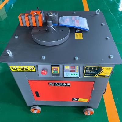 China Stainless Steel Strip Bending 4-32mm Steel Bar Bending Machine Electric Integrated Rebar Bender en venta