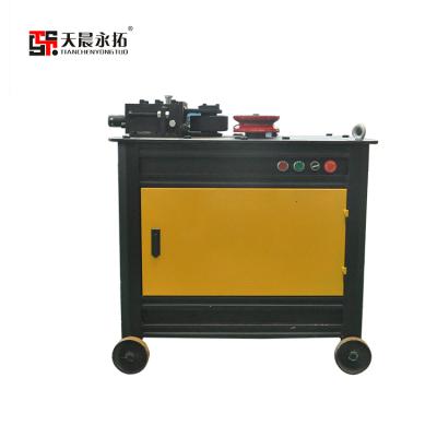 China Stainless Steel Strip Bending Square CNC Pipe Tube Bender Machine Steel Bar Arc Bender Heavy Round Rebar Arc Bender Factory Price à venda