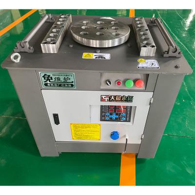 China Rebar Bending 6-40mm Maintenance Free Rebar Bender For Engineering Construction Stainless Steel Cutter Round Bar Bending Machine en venta