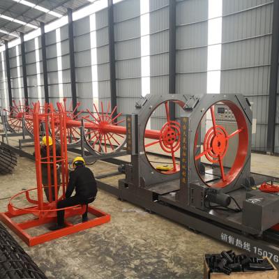 China Automatic Steel Straight Welding Machine Automatic Steel Roll Cage Roll Cage Winding Machine en venta