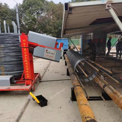 Cina Automatic Steel Cage Roll Welder TCYT Construction Equipment Machine Steel Bar Coiling And Welding Machine in vendita