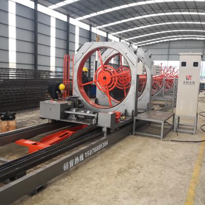 China Cage Roll Welder Steel Bar Reinforcing Automatic Steel Roll Cage Welding Machine CNC Automatic Reinforcing Cage Making Machine Steel Cage Winding Machine zu verkaufen