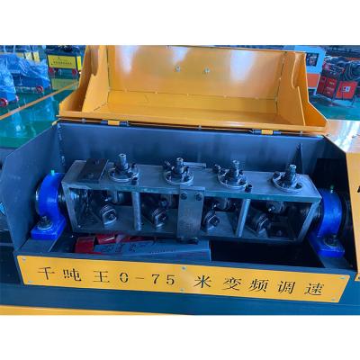 China Flattening wire straightening and cutting machine for sale bar straightening and cutting machine Te koop