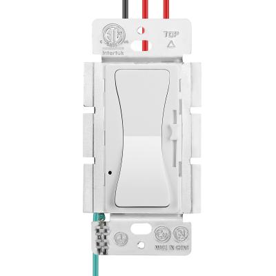 China 0-100% Dimming Dimmer 0-10V Triac Dimming Led Dimmer Controller Switch 300W LED Wall Light Dimmer Switch for sale