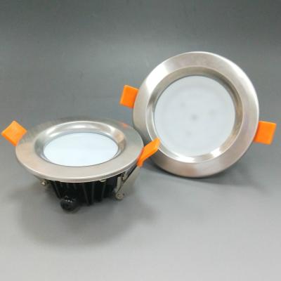 China 2018 Aluminum New Waterproof Fire Rated 2.5 Inch 5w Stainless Steel Housing Led Downlight for sale