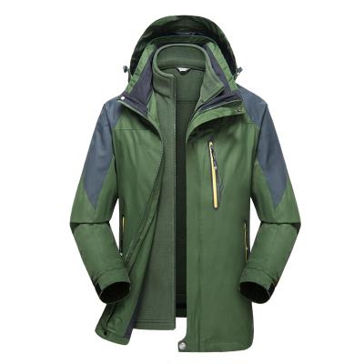 China Durable Winter Double Layer Outdoor Hiking Waterproof Climbing Jackets for sale