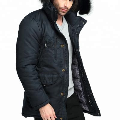 China Wholesale China Imported Winter Woven Padded Coats Men Anti-Shrink for sale