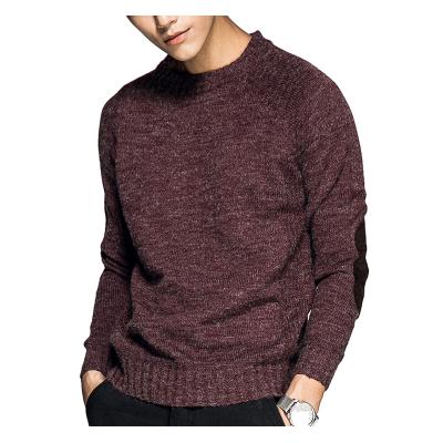 China Fashion Elbow Anti-Shrink Patch Bulk Winter Blank Sweaters For Man for sale