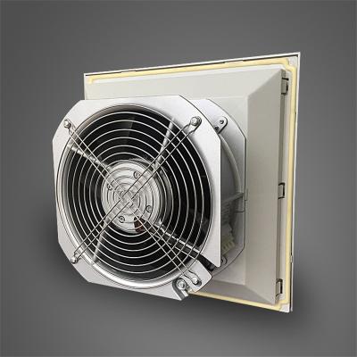 China Factory 323*323mm Cabinet Fan Filter Ventilation with Industrial Fan and Finger Guard (FJK6626M230) for sale