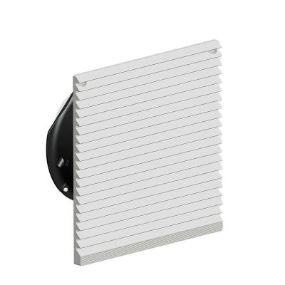 China Stainless steel 255*255mm cabinet fan filter with 171*150*52 mm 17052 axial fan 220V and metal fan guard for sale