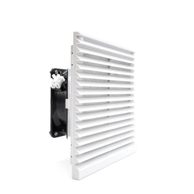 China Stainless Steel 204*204mm Fan Filter Jason Fan AC DC Ventilation With Blower, Air Filter For Cabinet FJK6623PB for sale