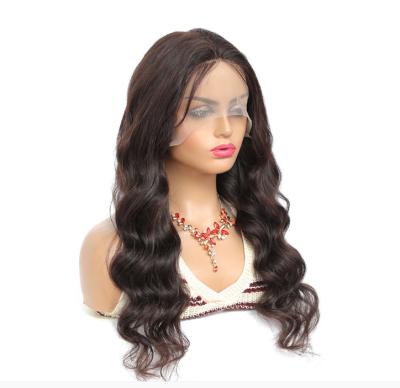 China High quality peruvian body wave hair bundles with hd lace up virgin remy hair headbands/wigs wholesale price for sale