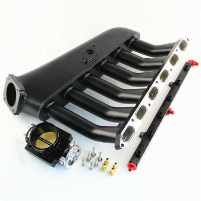 China Aluminum Aluminum Intake Manifold Fits For E36 E46 M50 M52 M54 325i 328i 323i M3 Z3 E39 528i Black Plenary Assembly for sale