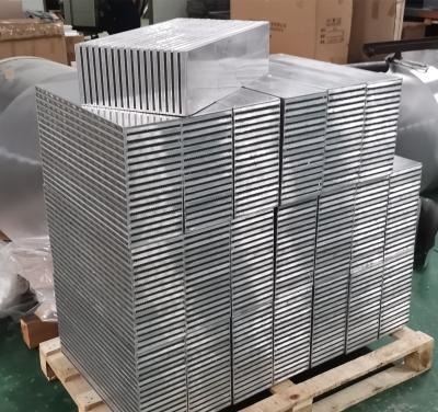 China Custom Aluminum Intercooler Core Bar And Aluminum Plate Water To Air Intercooler Kit for sale