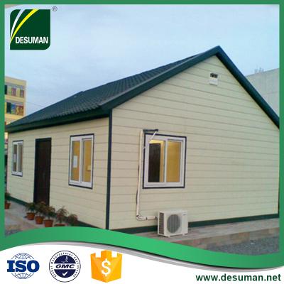 China Low Cost Luxury Hobbit Villa Tiny Sandwich Panel Prefab Beach House Kits in Puerto Rico for sale