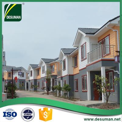 China Modern European Villa Style Prefab Villa Kit House for sale