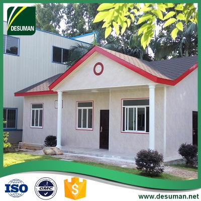 China Prefab Villa House By EPS Sandwich Panel Steel Structure for sale