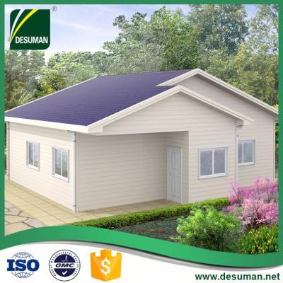 China Villa DESUMAN mass production design steel structure CE customized house prefab villa for sale