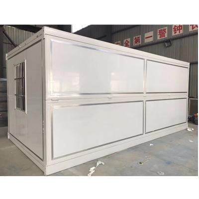 China Cheap Folding Parking Lot Container House Used In Thailand Sandwich Panel Container House for sale