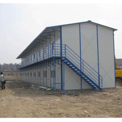 China Waterproof Prefab Tiny Hotel House Prefab House For Workers Accommodation At Site for sale