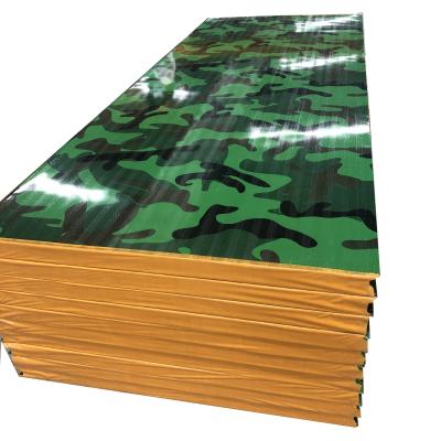 China Quick Installation Camouflage Colors EPS Sandwich Panels Heat Insulation Sandwich Panel Price for sale