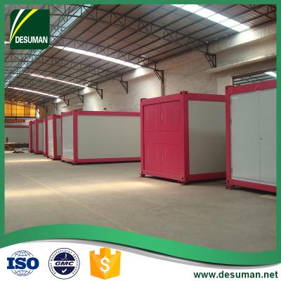 China DESUMAN parking lot china container house earthquake proof modular hotel prefab barns for sale