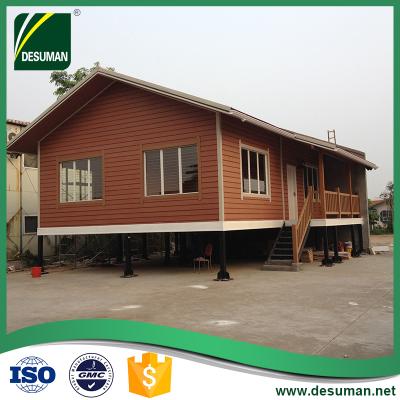 China Parking Low Cost Luxury Sandwich Panel Prefab House On Wheels for sale