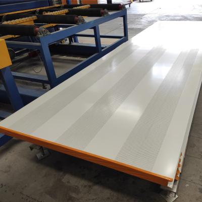 China Quick Installation Rockwool Foam Sandwich Panel Sound Absorbing Steel Rockwool Sandwich Panel For Sale for sale