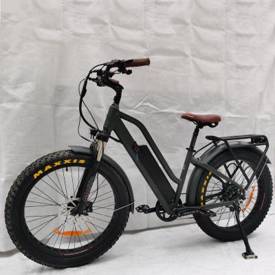 China Electric female fat type multifunctional green energy bicycle cheap electric bike for sale adult ebike 750w/500w/250w 26inch electric bicycle for sale