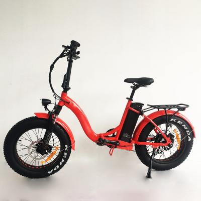 China Aluminum Alloy 20inch Drive Cheap Sales Rear Electric Bike Foldable Mini Foldable Electric Bicycle Mountainbike for sale