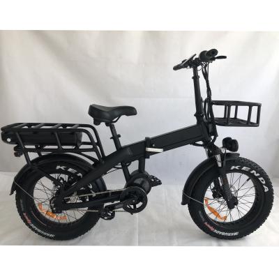 China Hot Sales 20inch Bafang Tire Mountain Aluminum Alloy Mid Drive Folding Electric Bicycle for sale