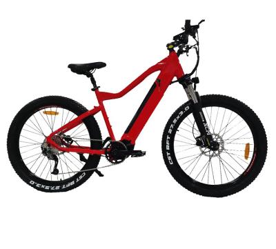 China Aluminum alloy 2019 new arrived 27.5 long range OEM 500w electric mountain bike mid motor mountain electric bicycle for sale