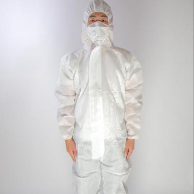 China Breathable isolation gown safety clothing coveralls with hoodie PPE coveralls manufacturer for sale