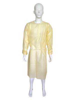 China Breathable Disposable Isolation Gown PPE Suit Work Shirt Isolation Gown level4 for sale