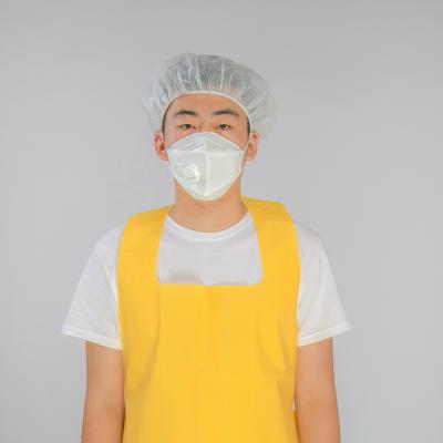 China Disposable Work Protection PP Nonwoven Round Cap For Industry Protective Equipment for sale